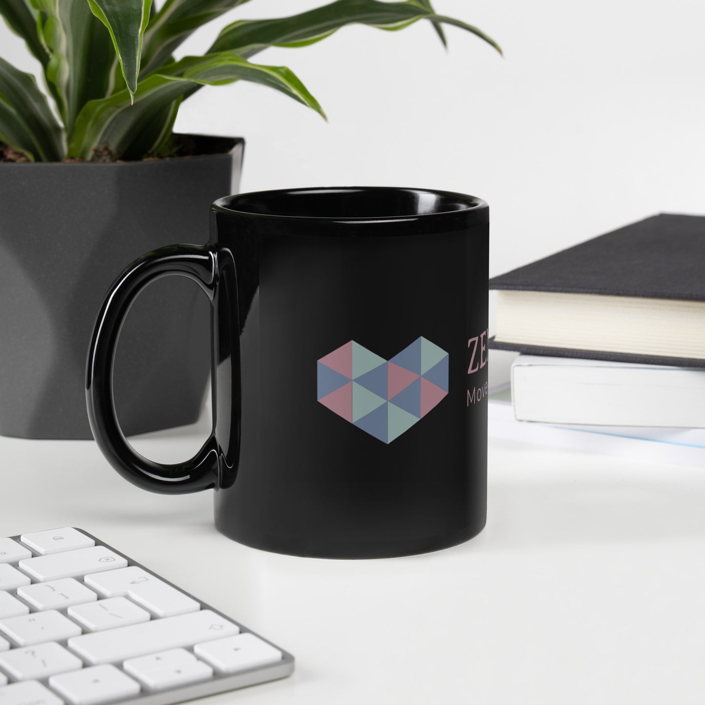 ZYN Black Glossy Mug - Zen Your Vibe