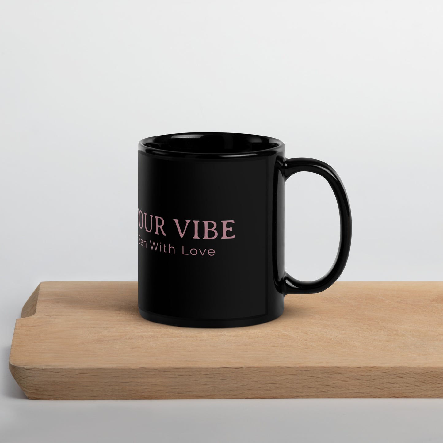 ZYN Black Glossy Mug - Zen Your Vibe