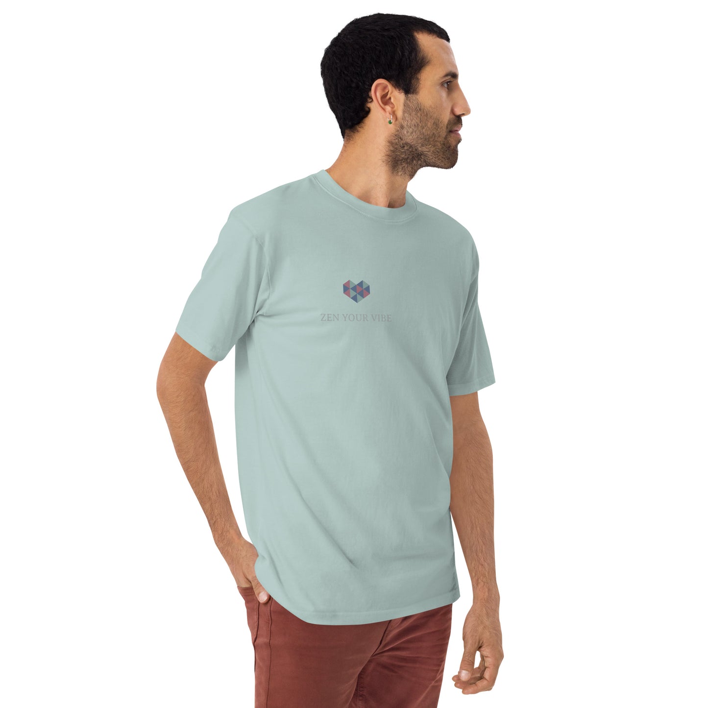 Heart ZYV Men’s Tee - Zen Your Vibe