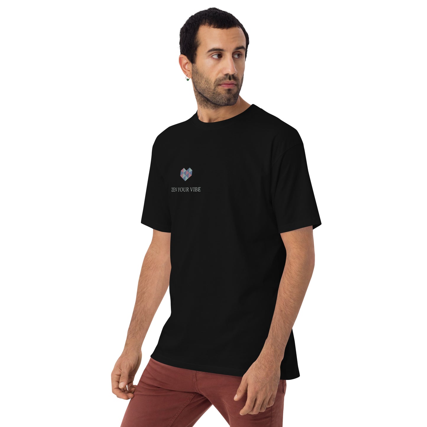 Heart ZYV Men’s Tee - Zen Your Vibe