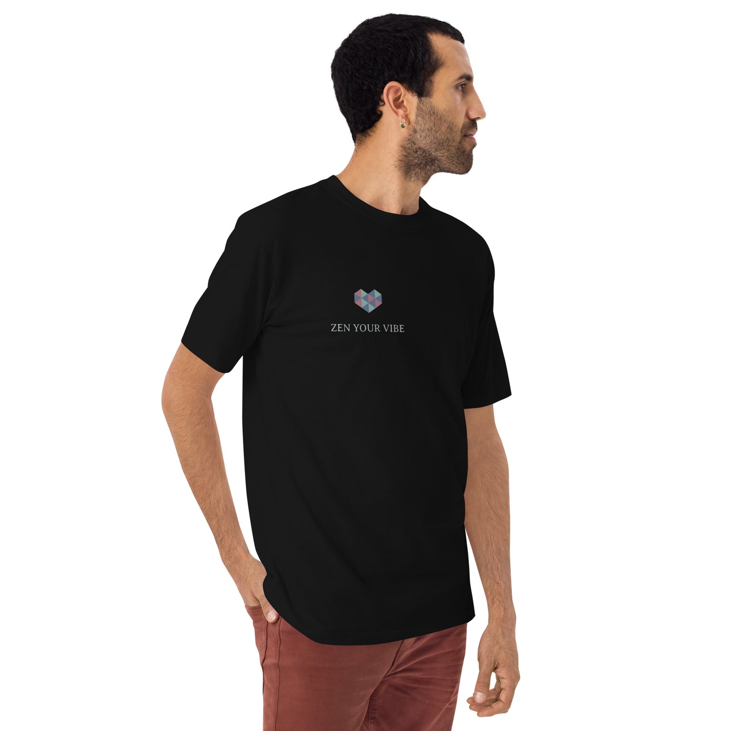 Heart ZYV Men’s Tee - Zen Your Vibe