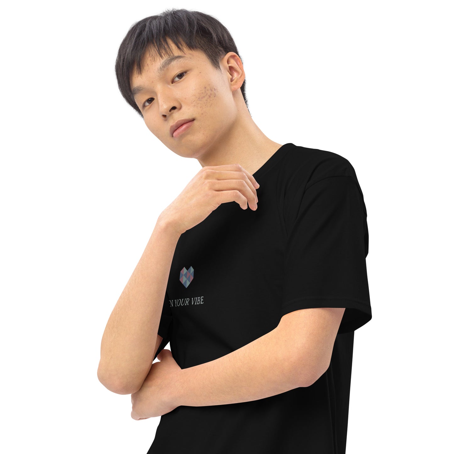 Heart ZYV Men’s Tee - Zen Your Vibe