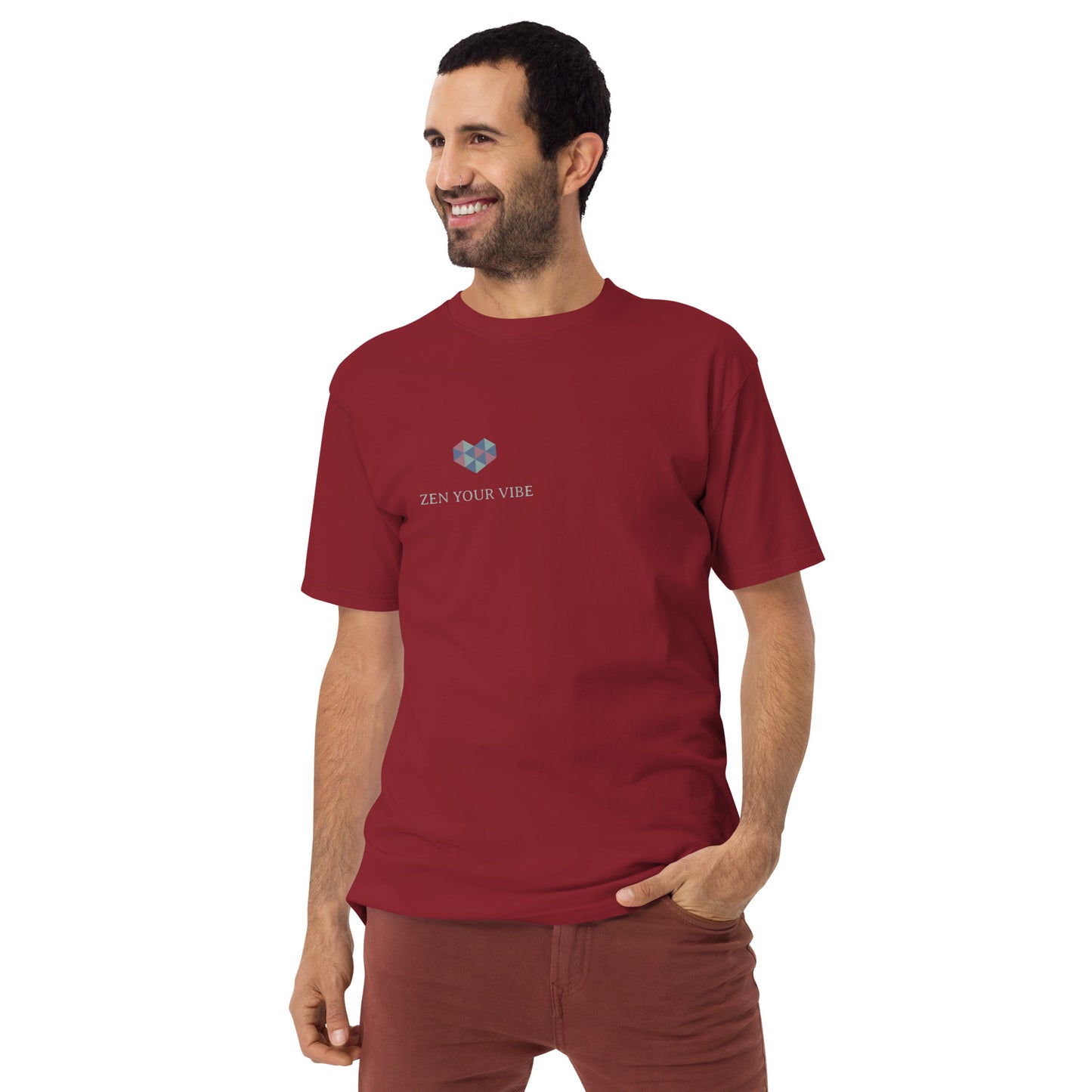 Heart ZYV Men’s Tee - Zen Your Vibe
