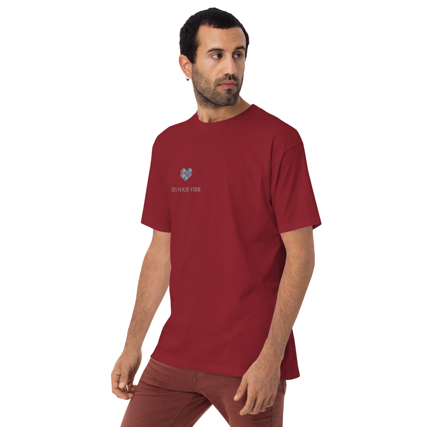 Heart ZYV Men’s Tee - Zen Your Vibe