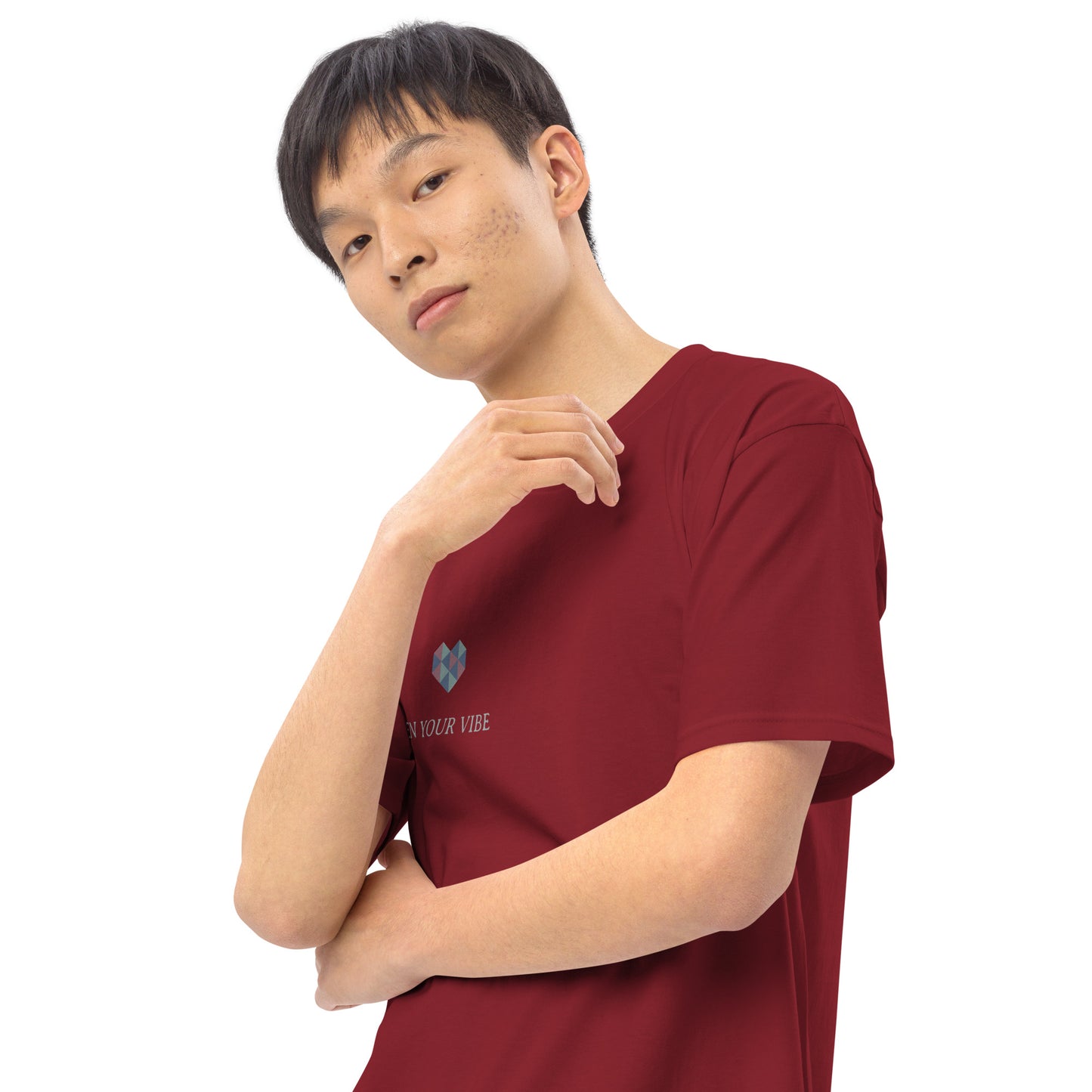 Heart ZYV Men’s Tee - Zen Your Vibe