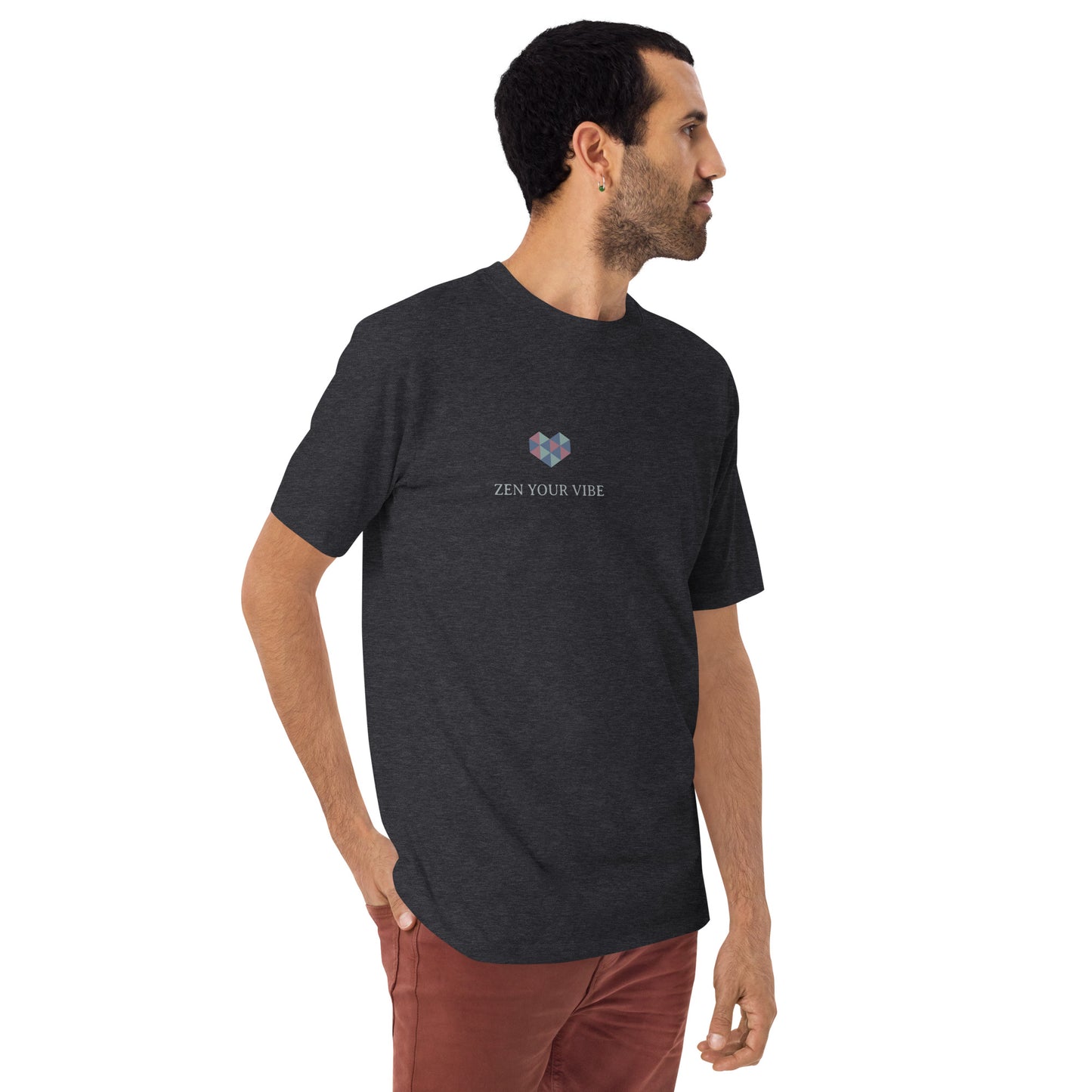Heart ZYV Men’s Tee - Zen Your Vibe