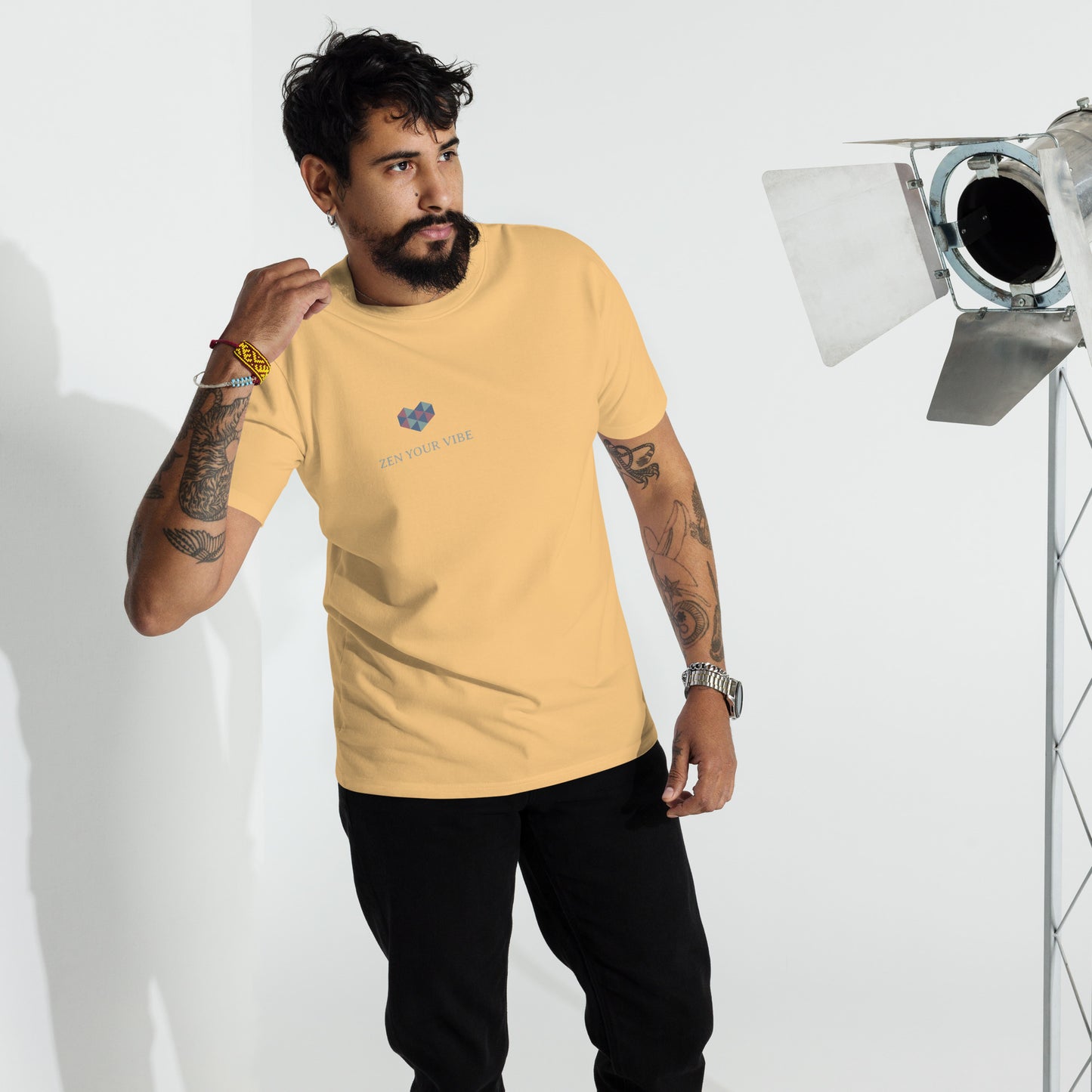 Heart ZYV Men’s Tee - Zen Your Vibe