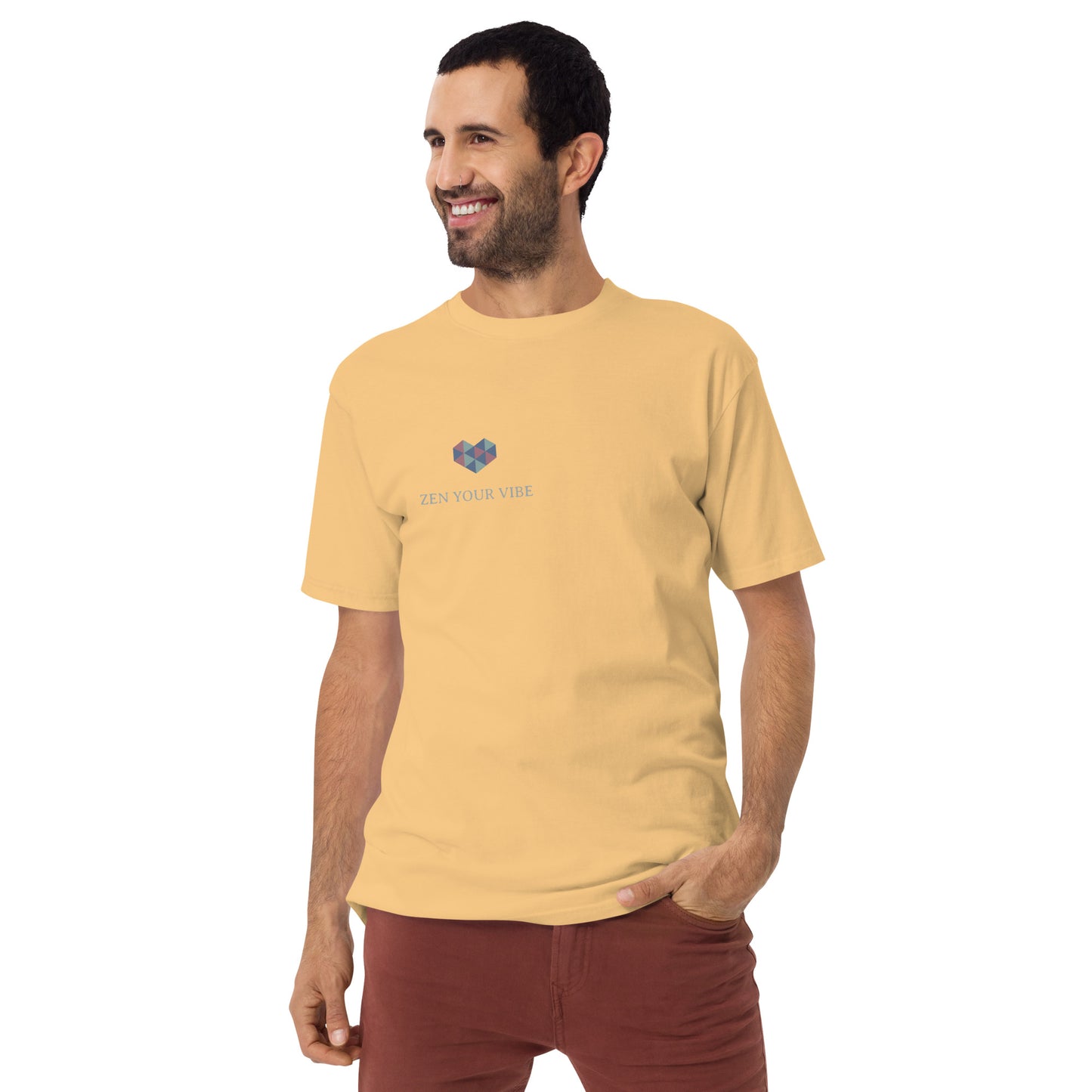 Heart ZYV Men’s Tee - Zen Your Vibe