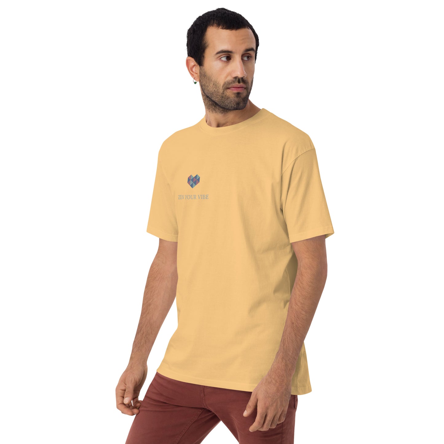 Heart ZYV Men’s Tee - Zen Your Vibe