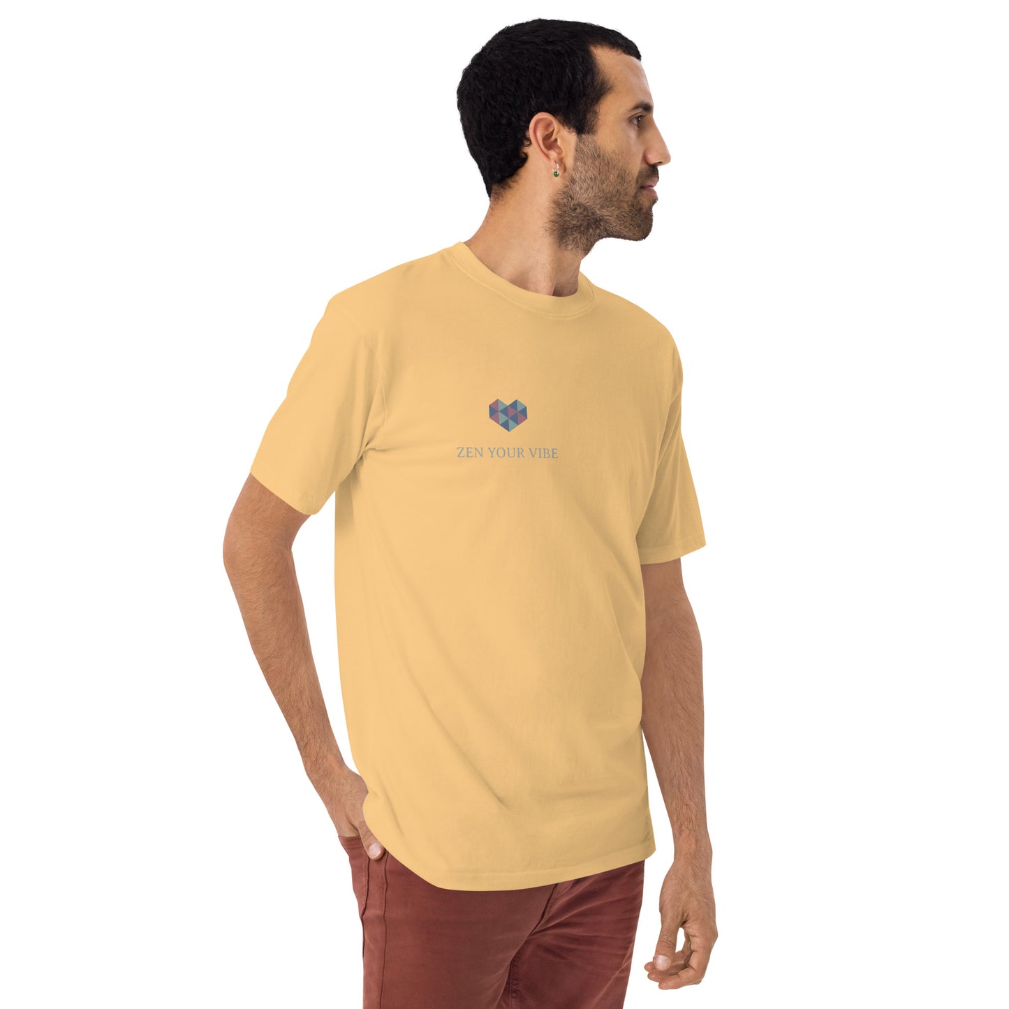 Heart ZYV Men’s Tee - Zen Your Vibe