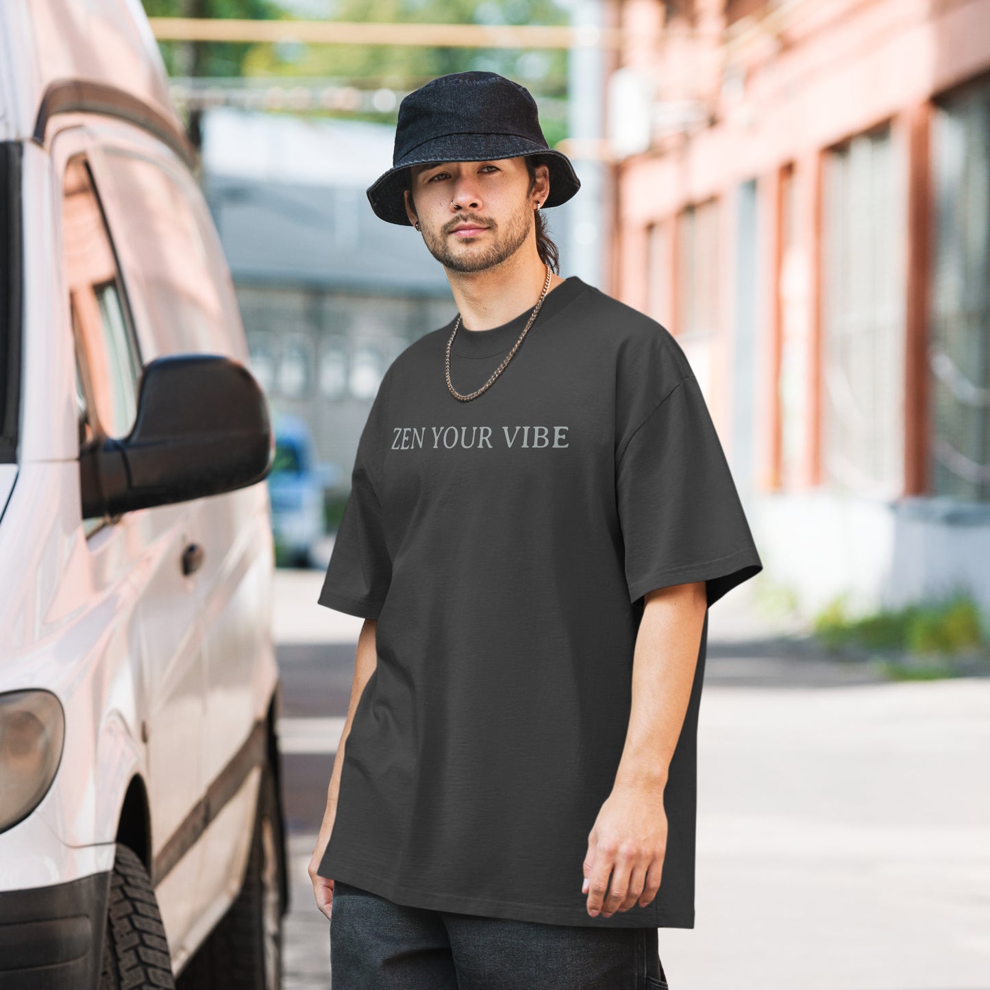ZYV Oversized Faded T-shirt - Zen Your Vibe