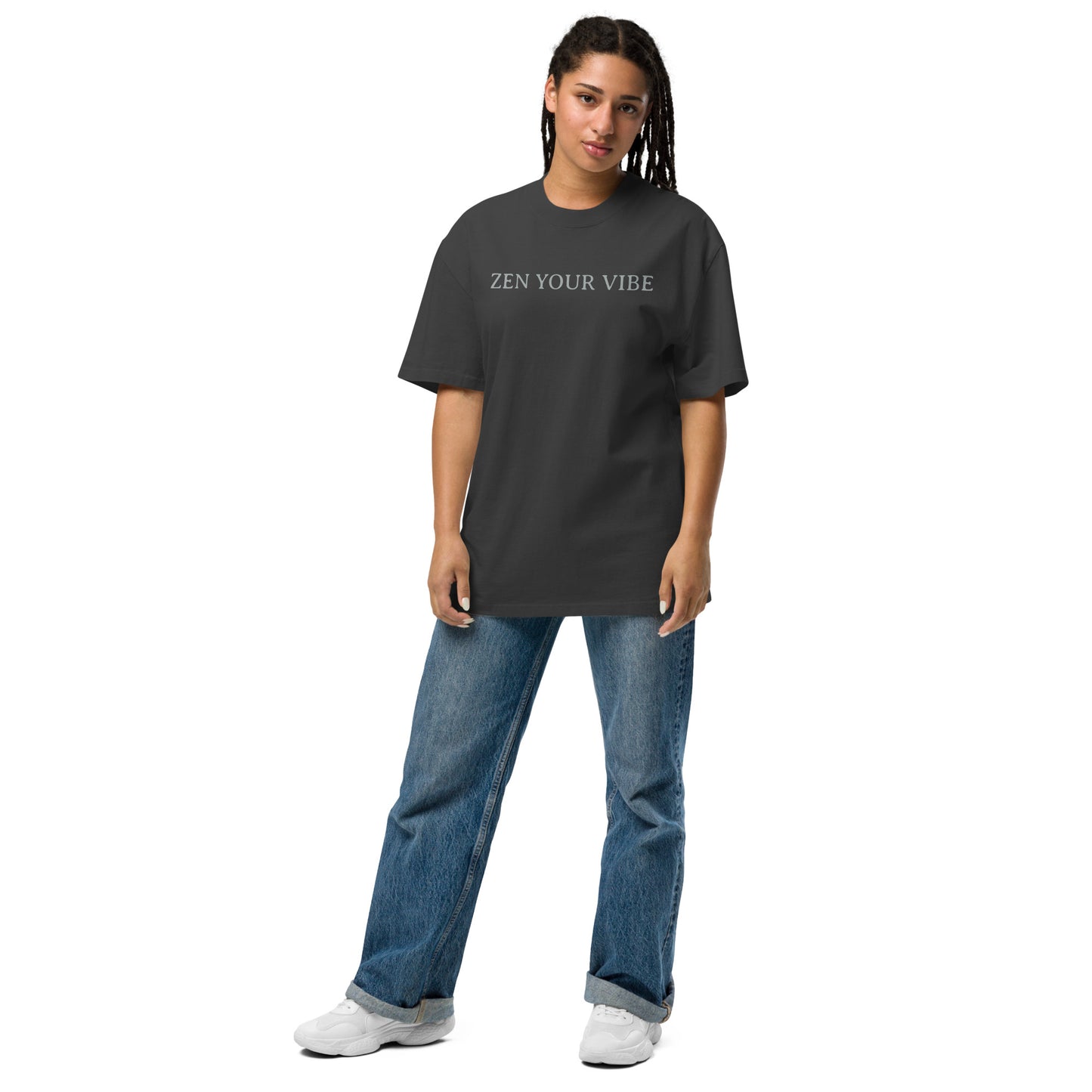 ZYV Oversized Faded T-shirt - Zen Your Vibe