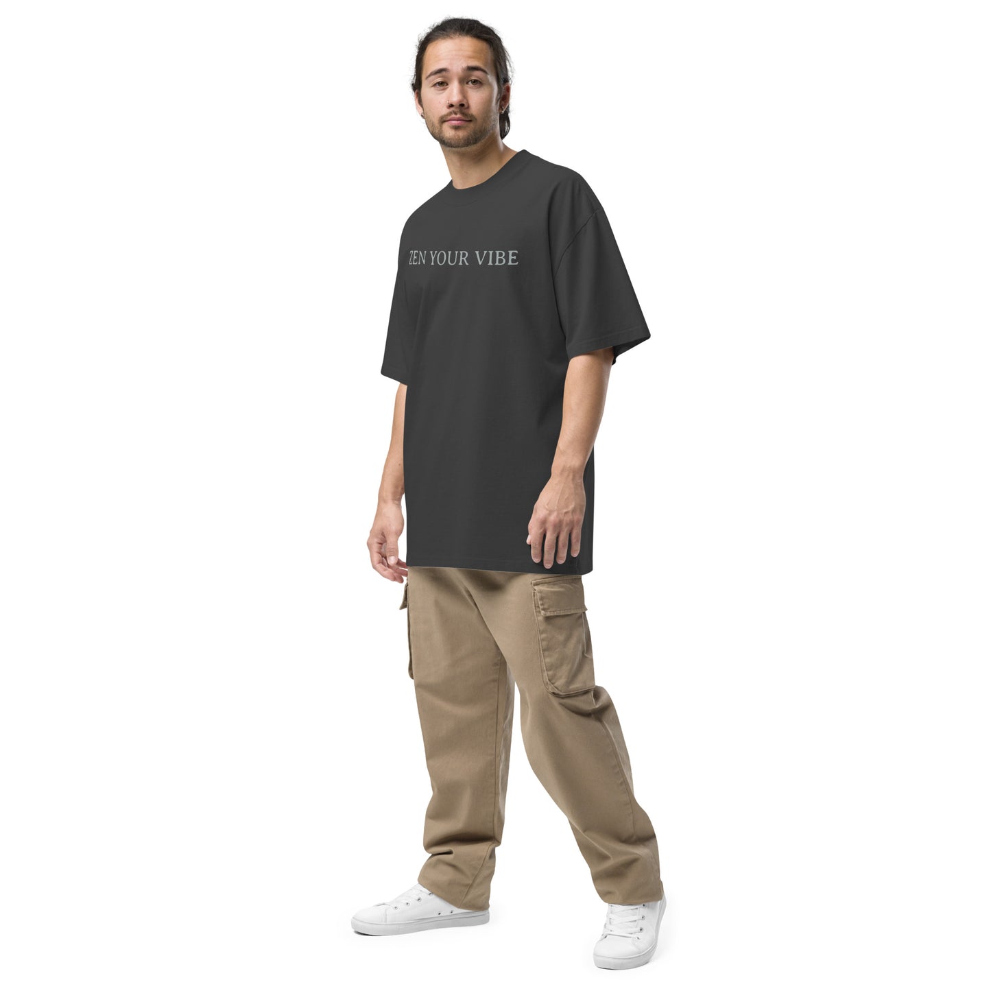 ZYV Oversized Faded T-shirt - Zen Your Vibe