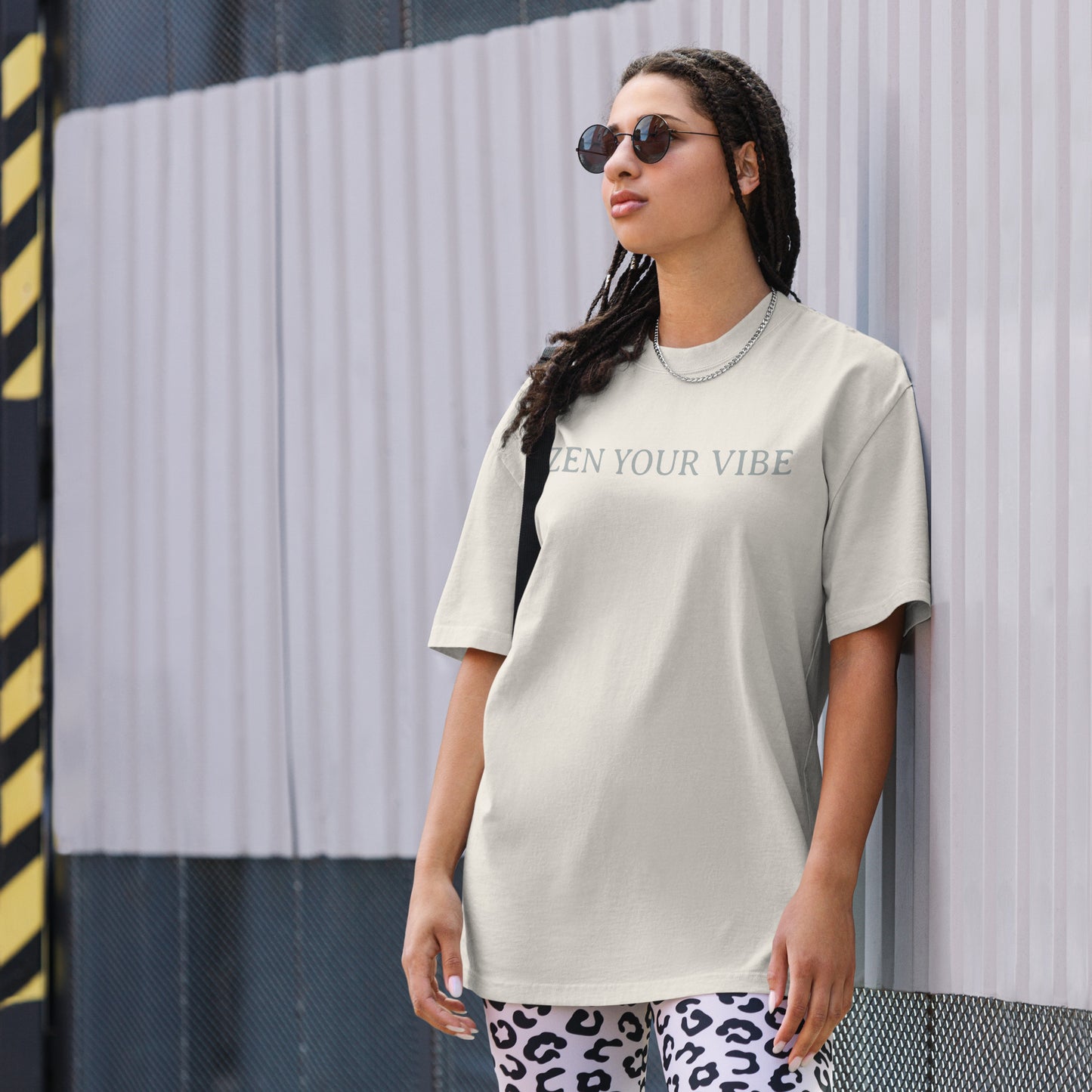 ZYV Oversized Faded T-shirt - Zen Your Vibe
