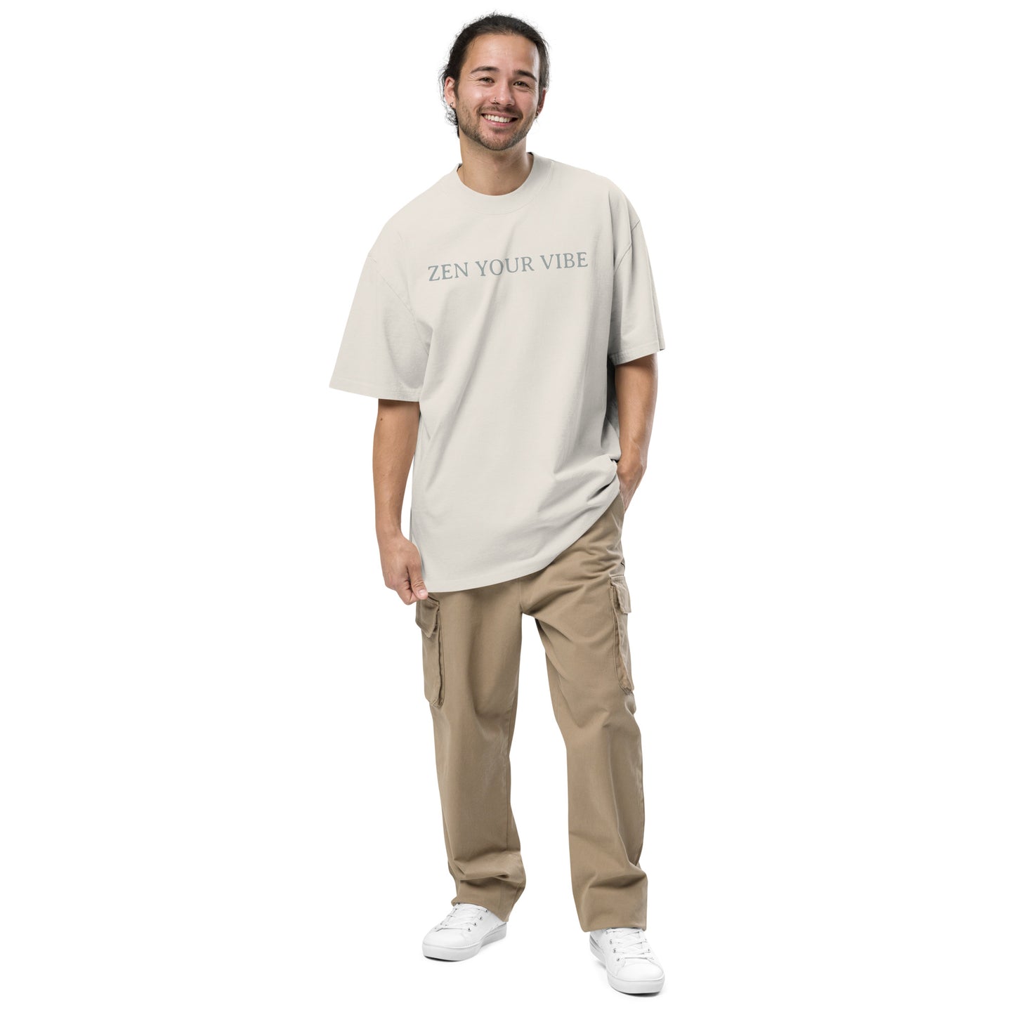 ZYV Oversized Faded T-shirt - Zen Your Vibe