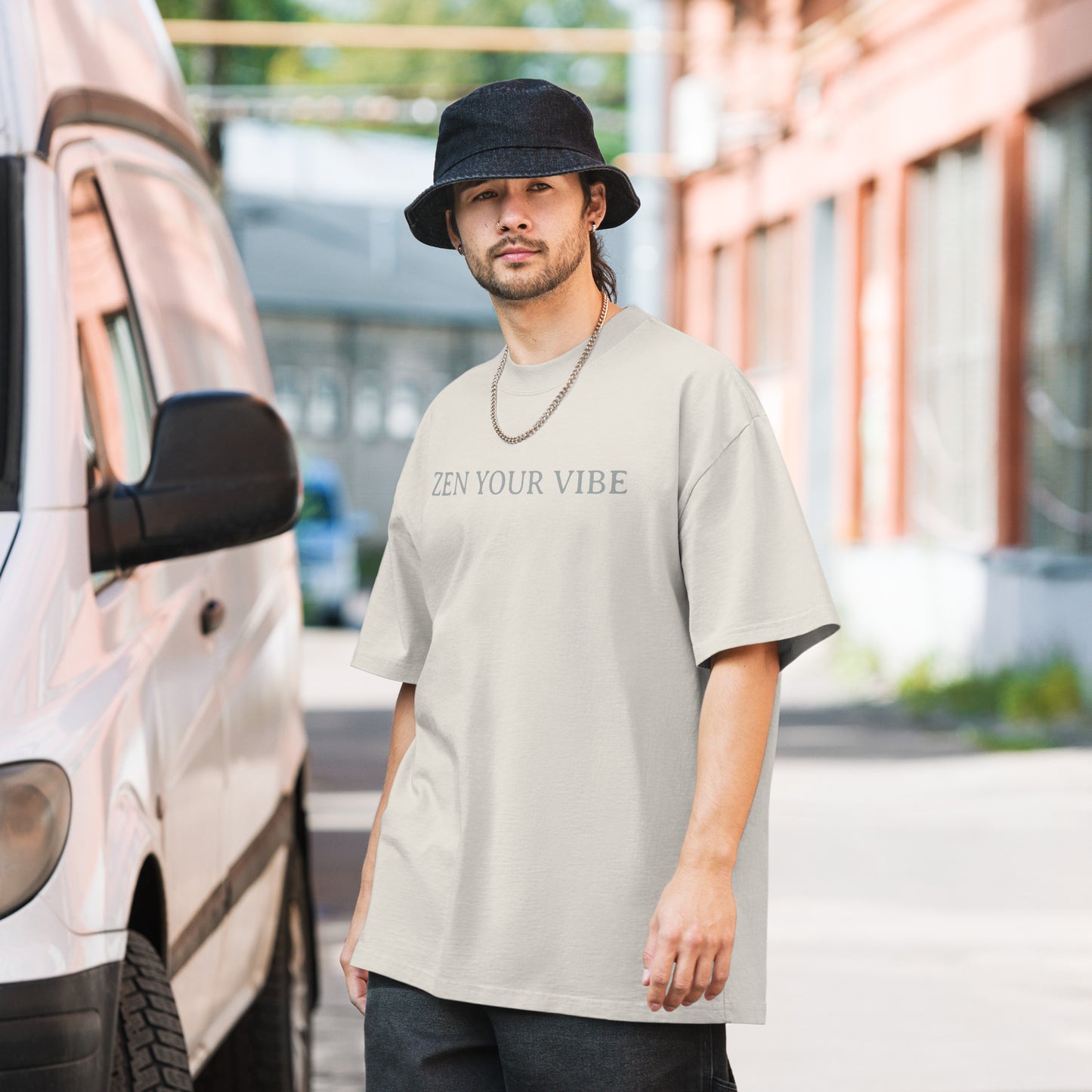 ZYV Oversized Faded T-shirt - Zen Your Vibe