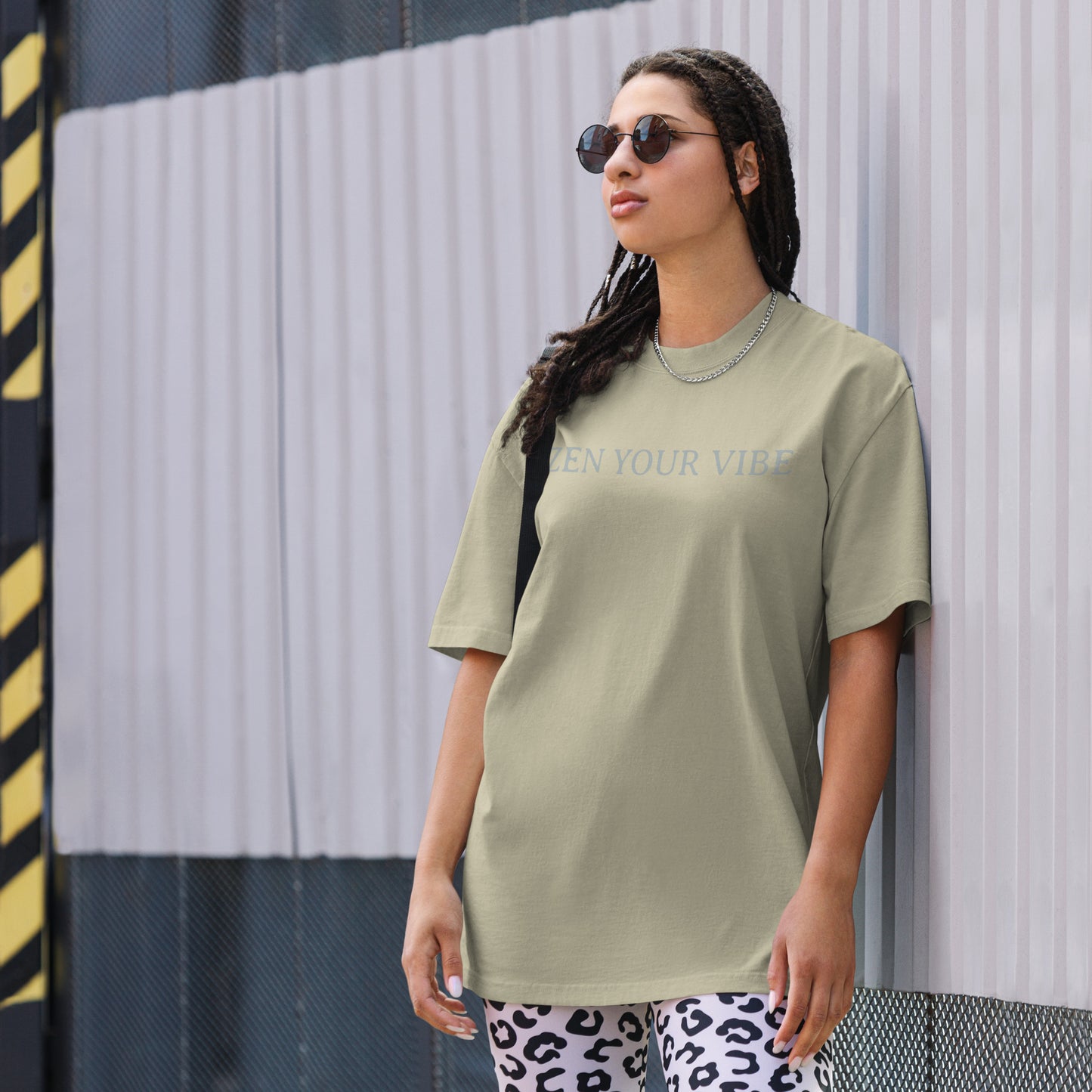 ZYV Oversized Faded T-shirt - Zen Your Vibe