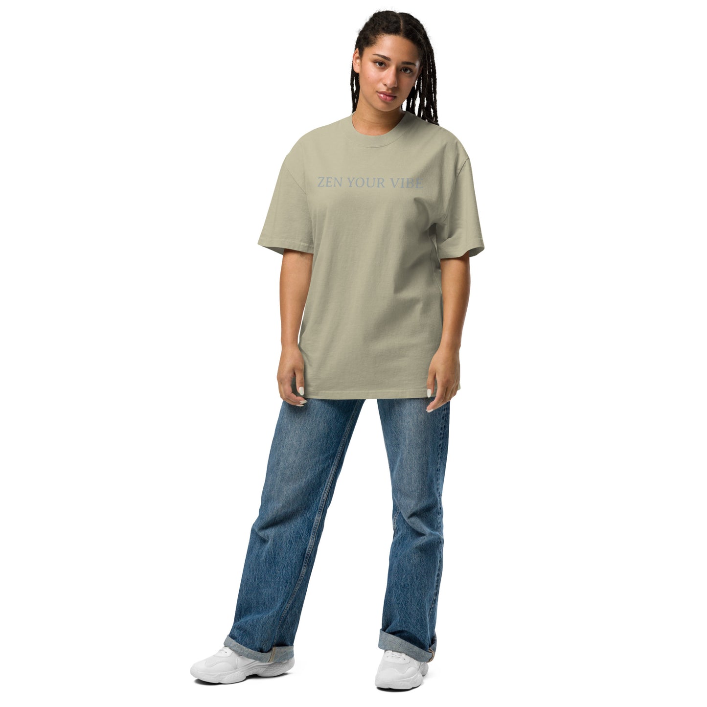 ZYV Oversized Faded T-shirt - Zen Your Vibe
