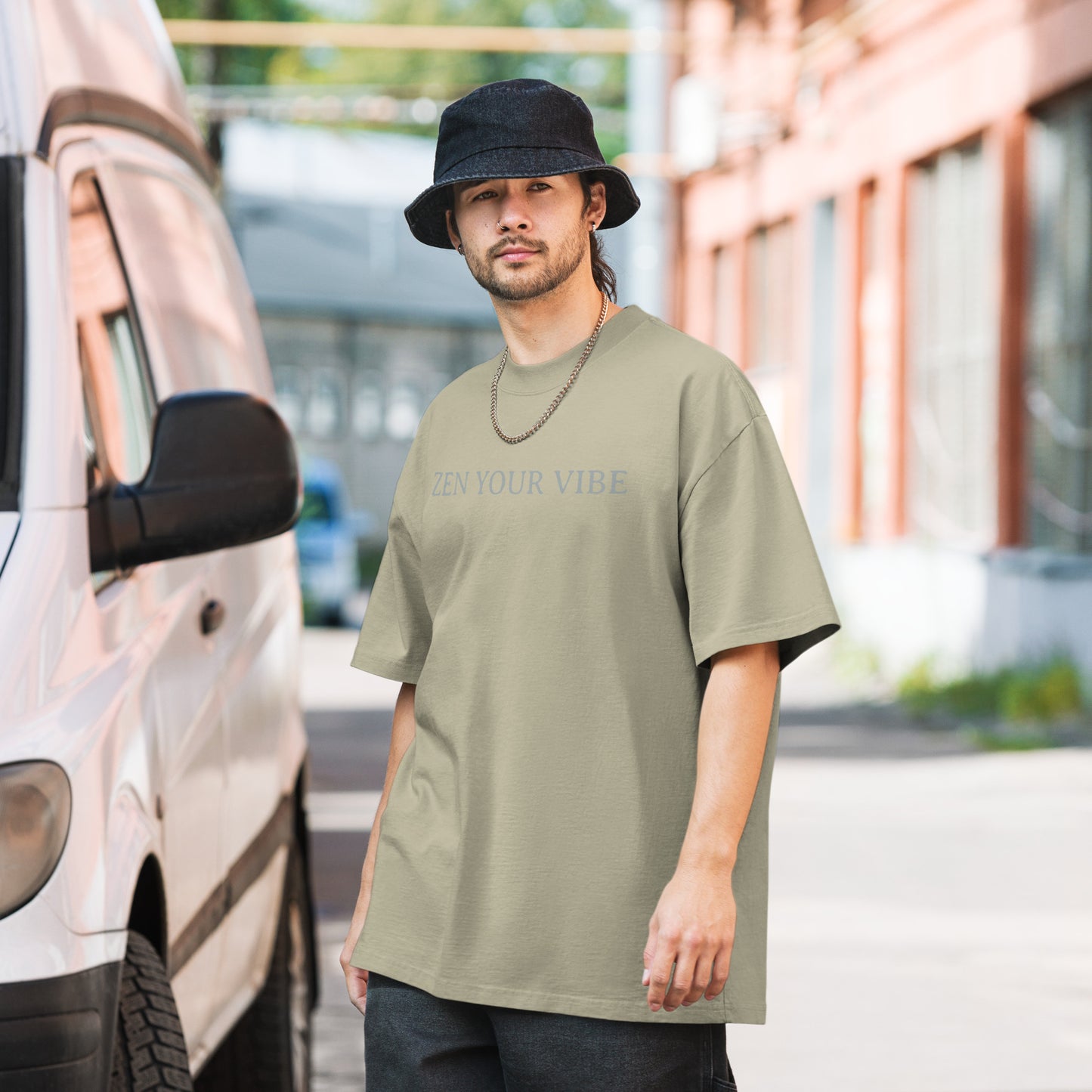 ZYV Oversized Faded T-shirt - Zen Your Vibe