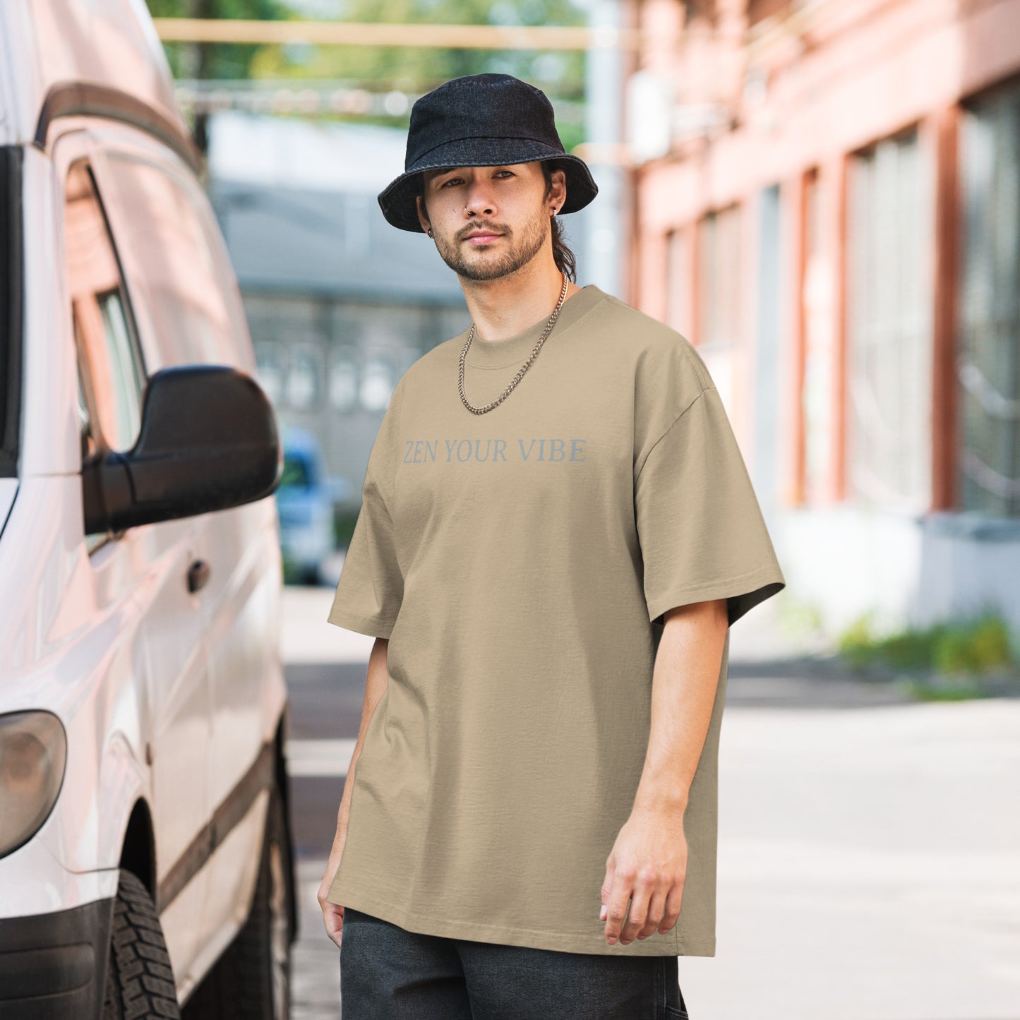 ZYV Oversized Faded T-shirt - Zen Your Vibe