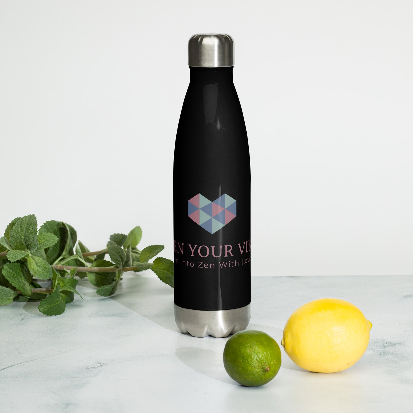 ZYV Stainless Steel Water Bottle - Zen Your Vibe