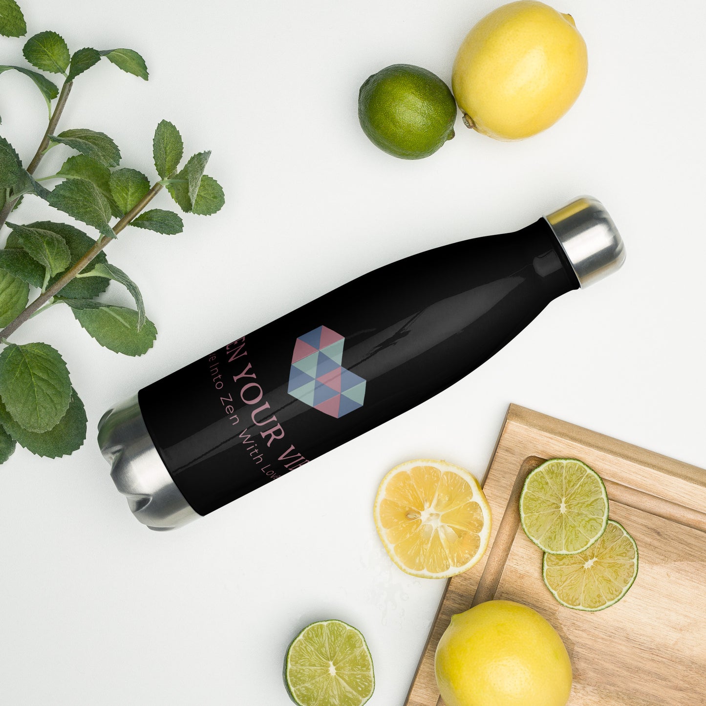 ZYV Stainless Steel Water Bottle - Zen Your Vibe
