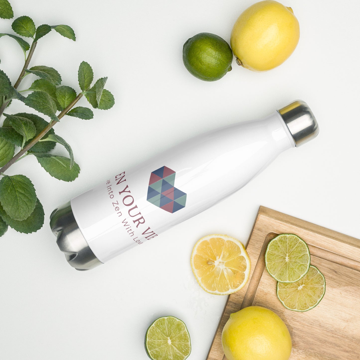 ZYV Stainless Steel Water Bottle - Zen Your Vibe