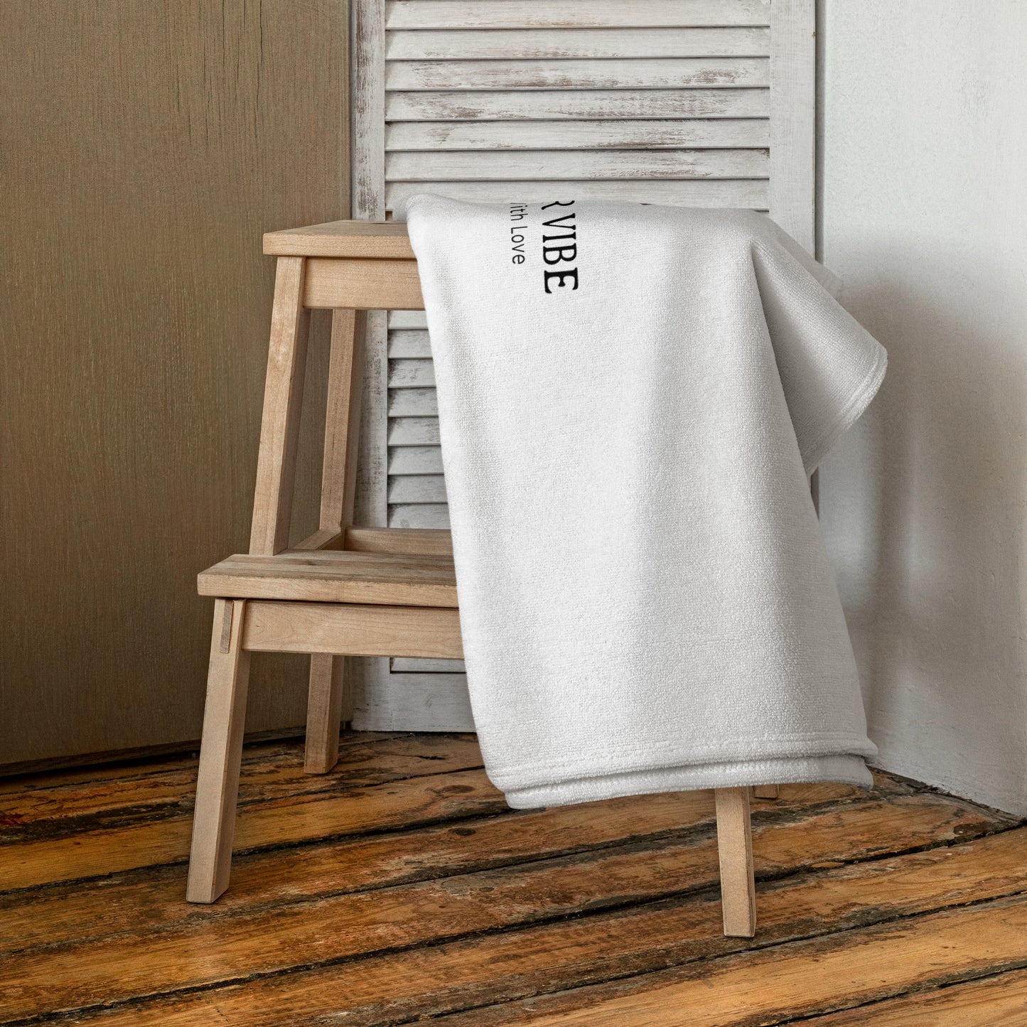 ZYV Heart Towel - Zen Your Vibe