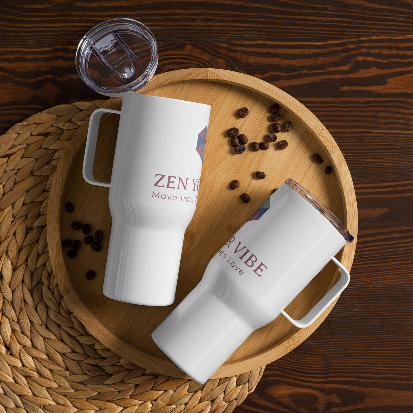 ZYV Heart Travel Mug - Zen Your Vibe