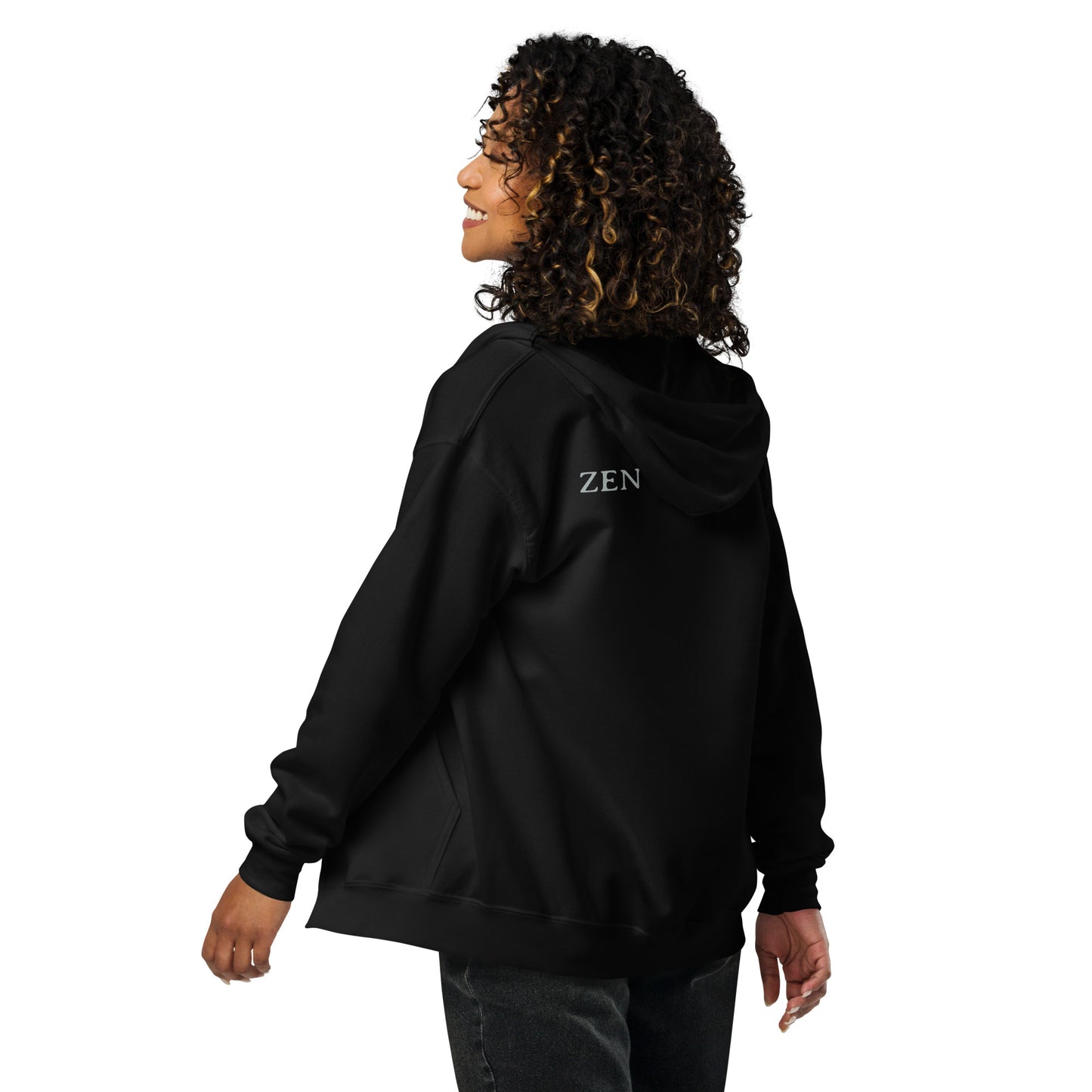 Unisex Heavy Blend Zip Hoodie - Zen Your Vibe