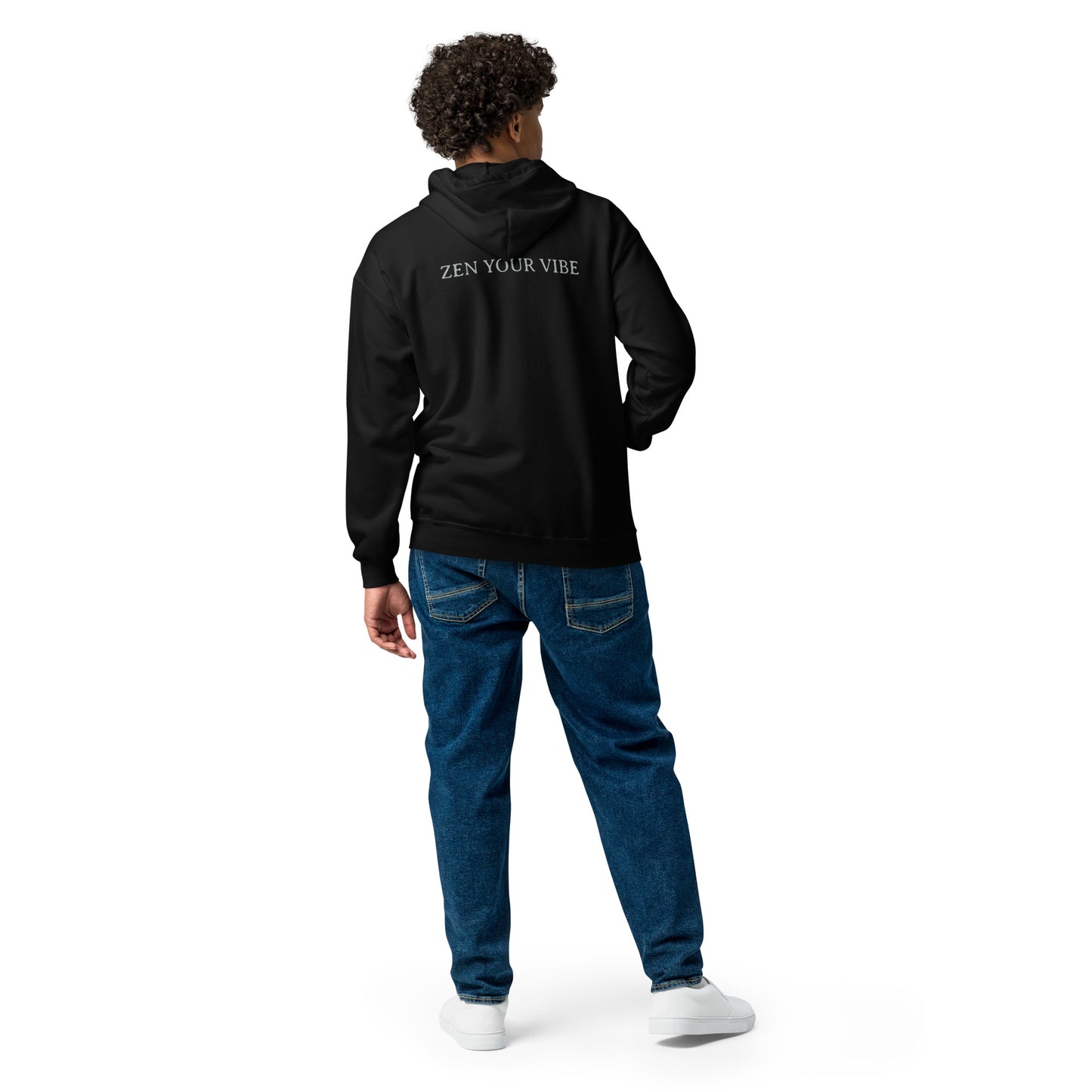 Unisex Heavy Blend Zip Hoodie - Zen Your Vibe