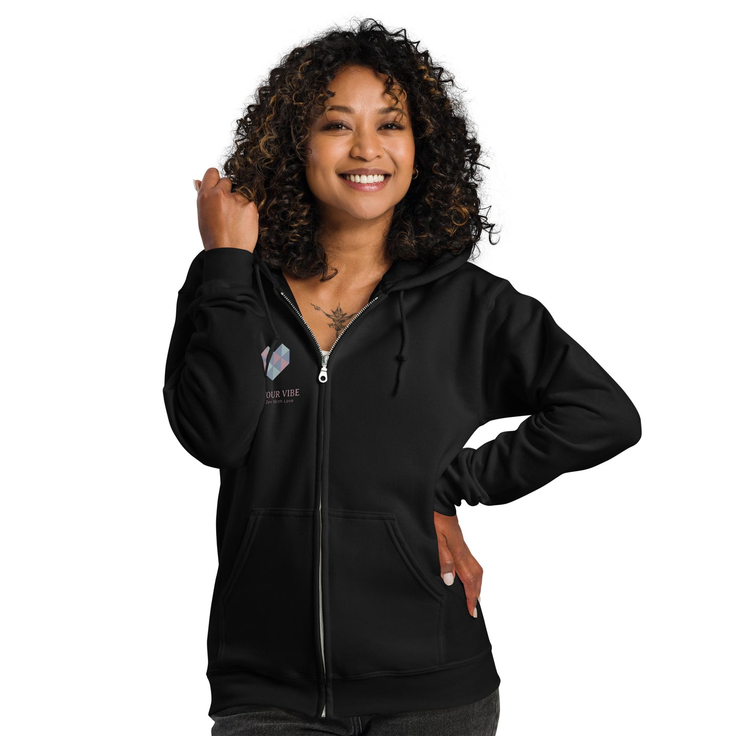 Unisex Heavy Blend Zip Hoodie - Zen Your Vibe