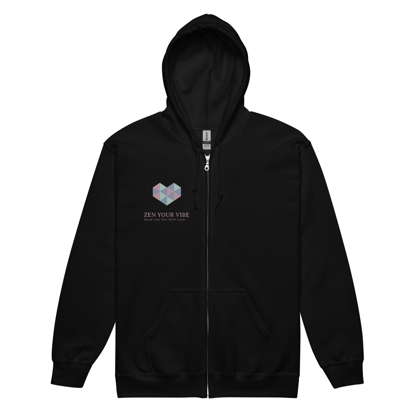 Unisex Heavy Blend Zip Hoodie - Zen Your Vibe
