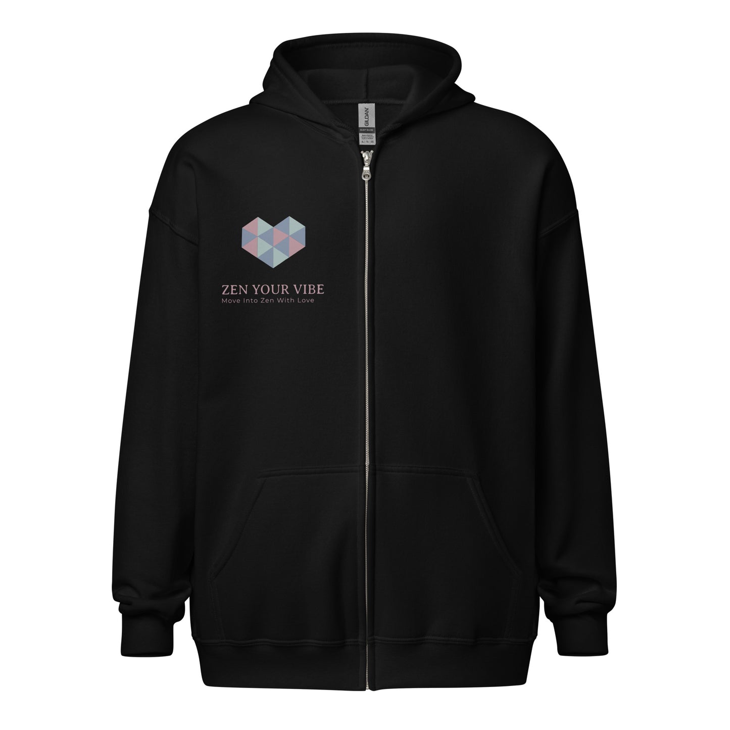 Unisex Heavy Blend Zip Hoodie - Zen Your Vibe
