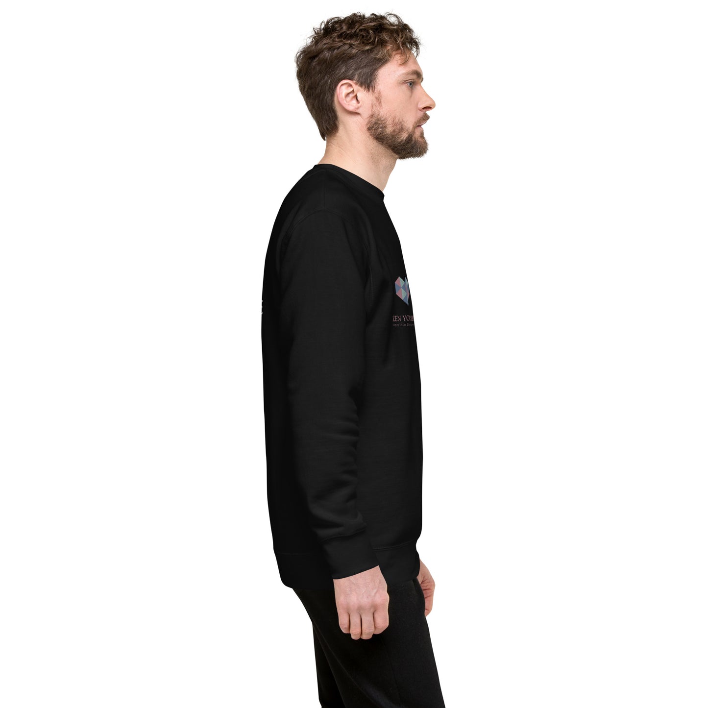 Heart Unisex Premium Sweatshirt - Zen Your Vibe