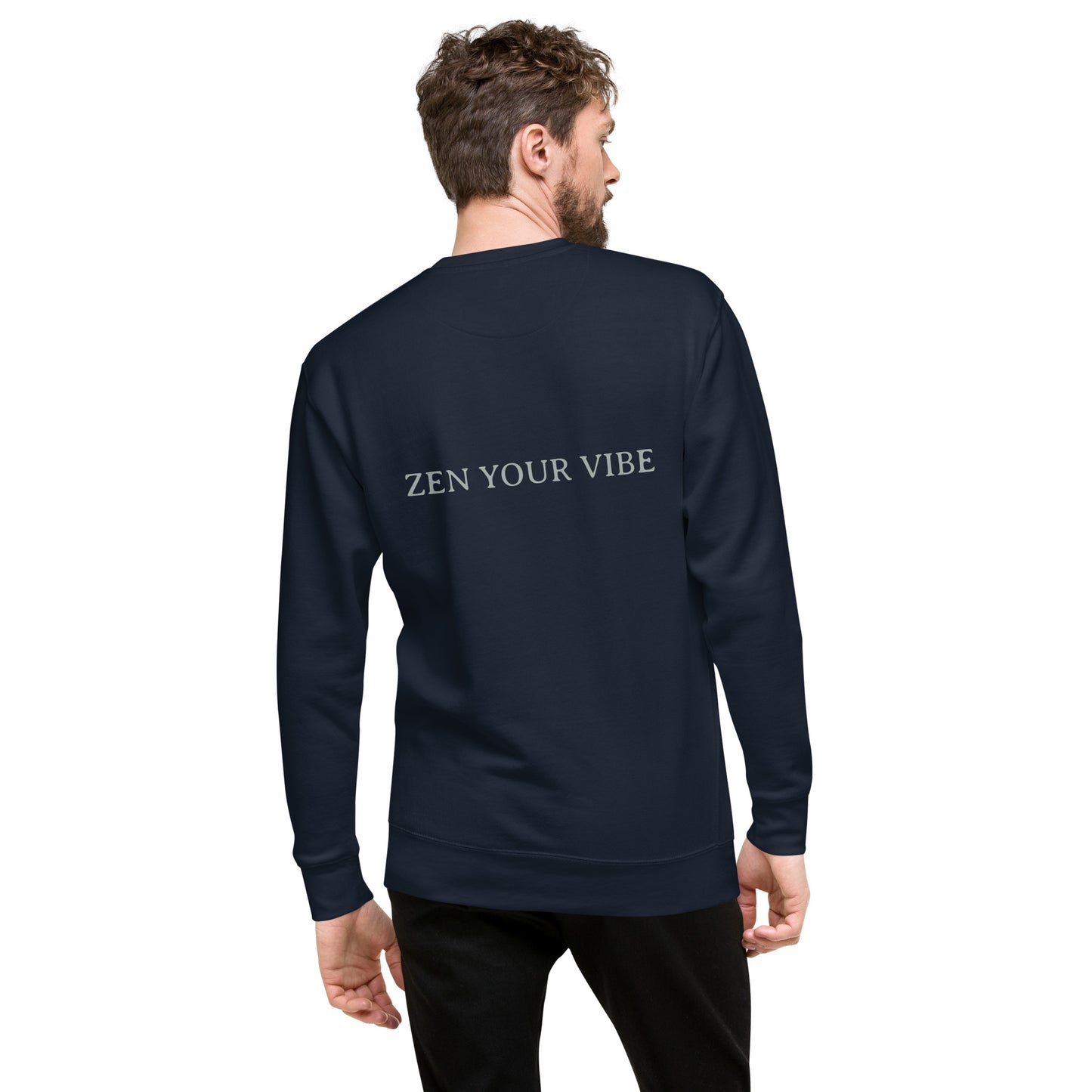 Heart Unisex Premium Sweatshirt - Zen Your Vibe