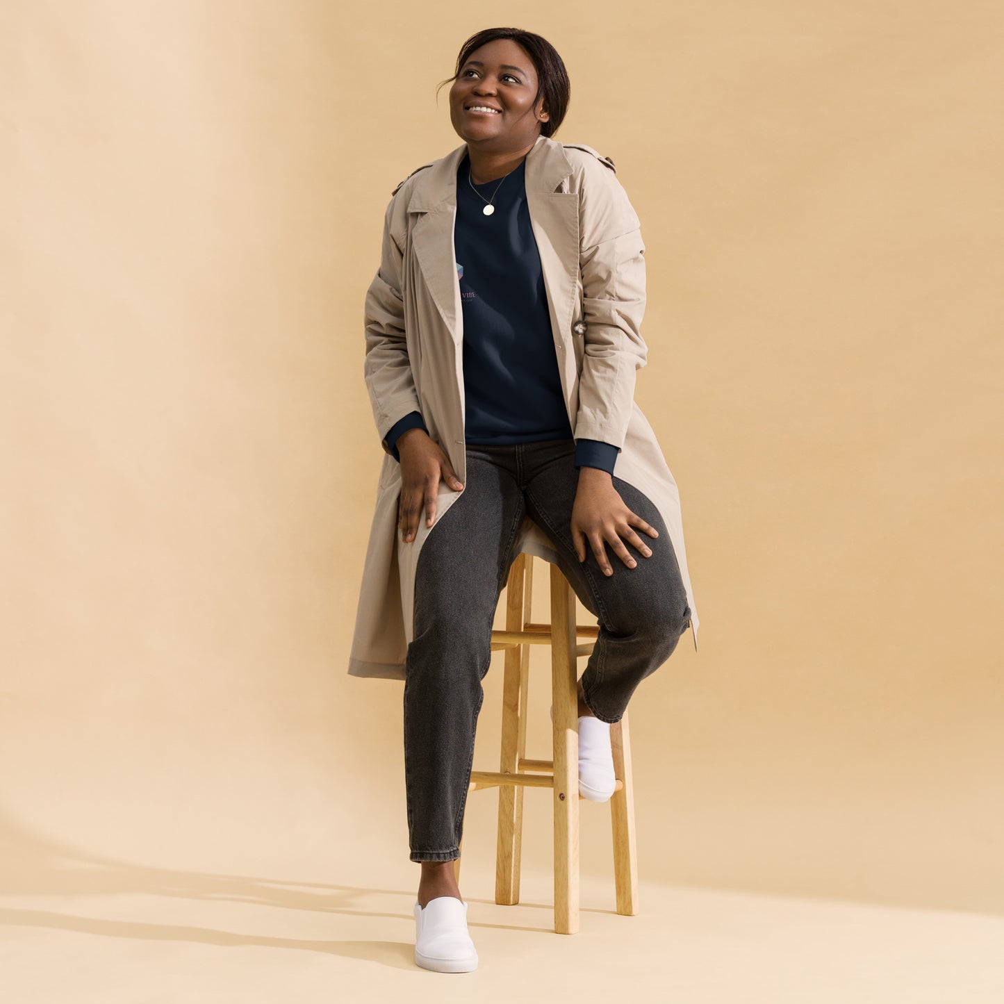 Heart Unisex Premium Sweatshirt - Zen Your Vibe