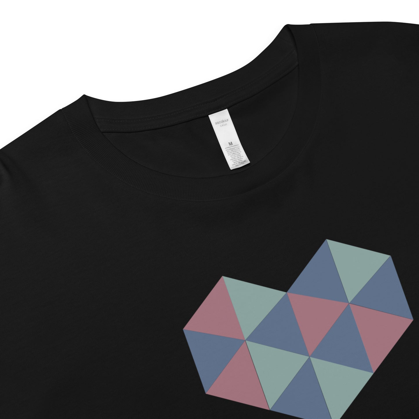 Heart Women’s Crop Top - Zen Your Vibe