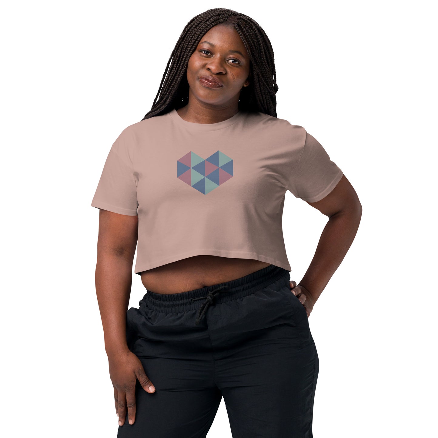 Heart Women’s Crop Top - Zen Your Vibe