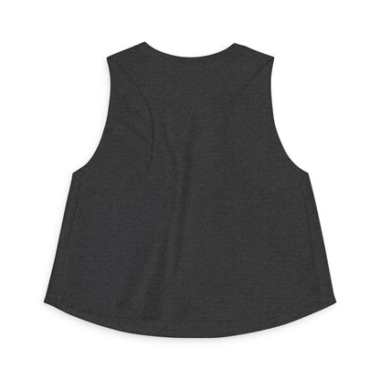 Geometric Heart Women's Crop Top