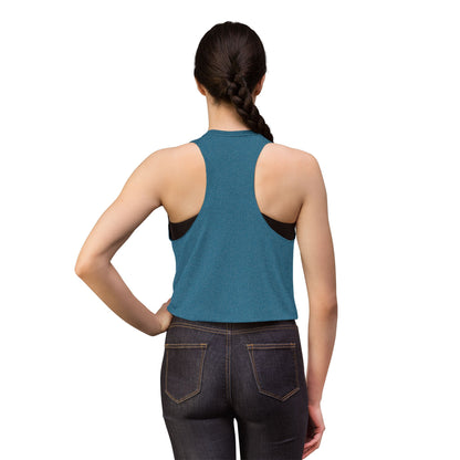Geometric Heart Women's Crop Top
