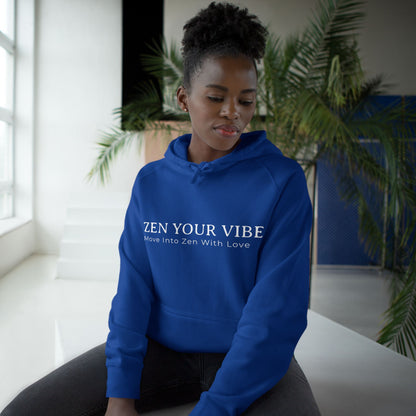 Zen Your Vibe Geometric Heart Hoodie