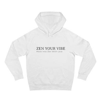 Zen Your Vibe Geometric Heart Hoodie
