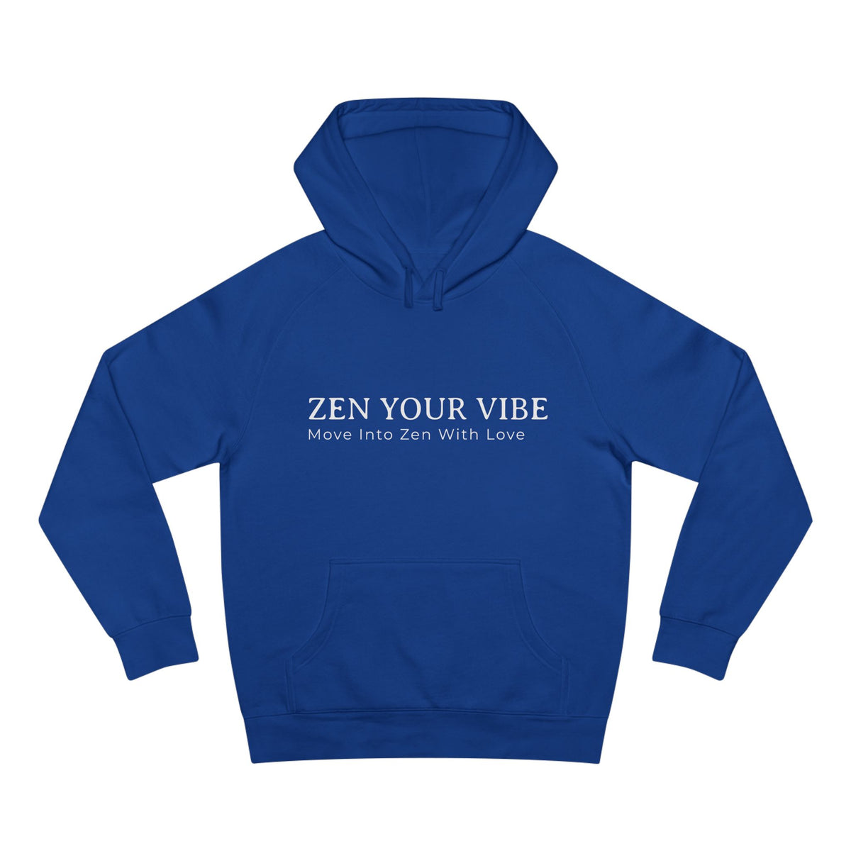 Zen Your Vibe Geometric Heart Hoodie
