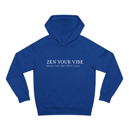 Zen Your Vibe Geometric Heart Hoodie