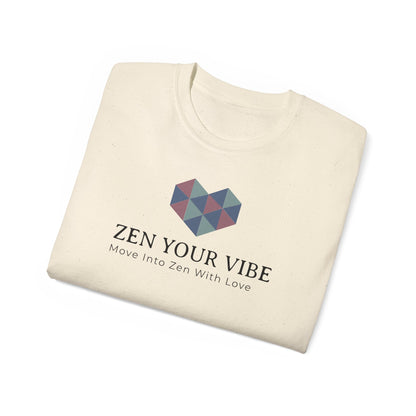 Zen Your Vibe Inspirational Graphic T-Shirt