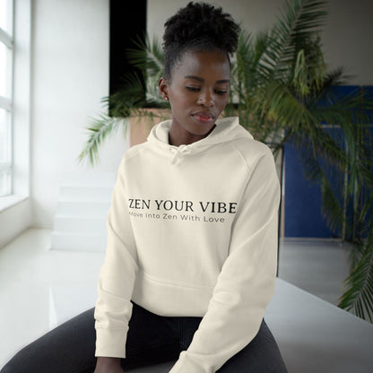Zen Your Vibe Geometric Heart Hoodie