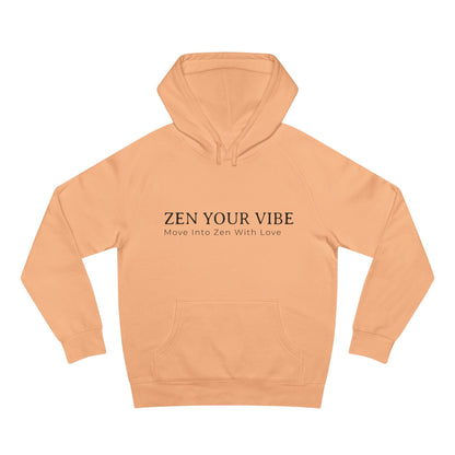 Zen Your Vibe Geometric Heart Hoodie