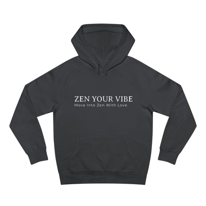 Zen Your Vibe Geometric Heart Hoodie