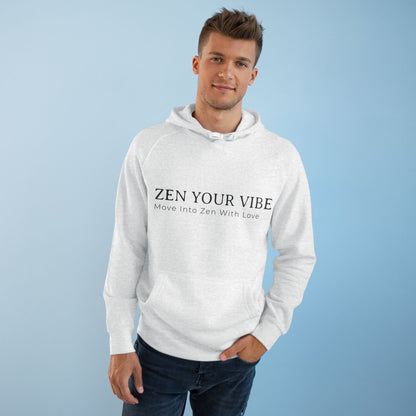 Zen Your Vibe Geometric Heart Hoodie
